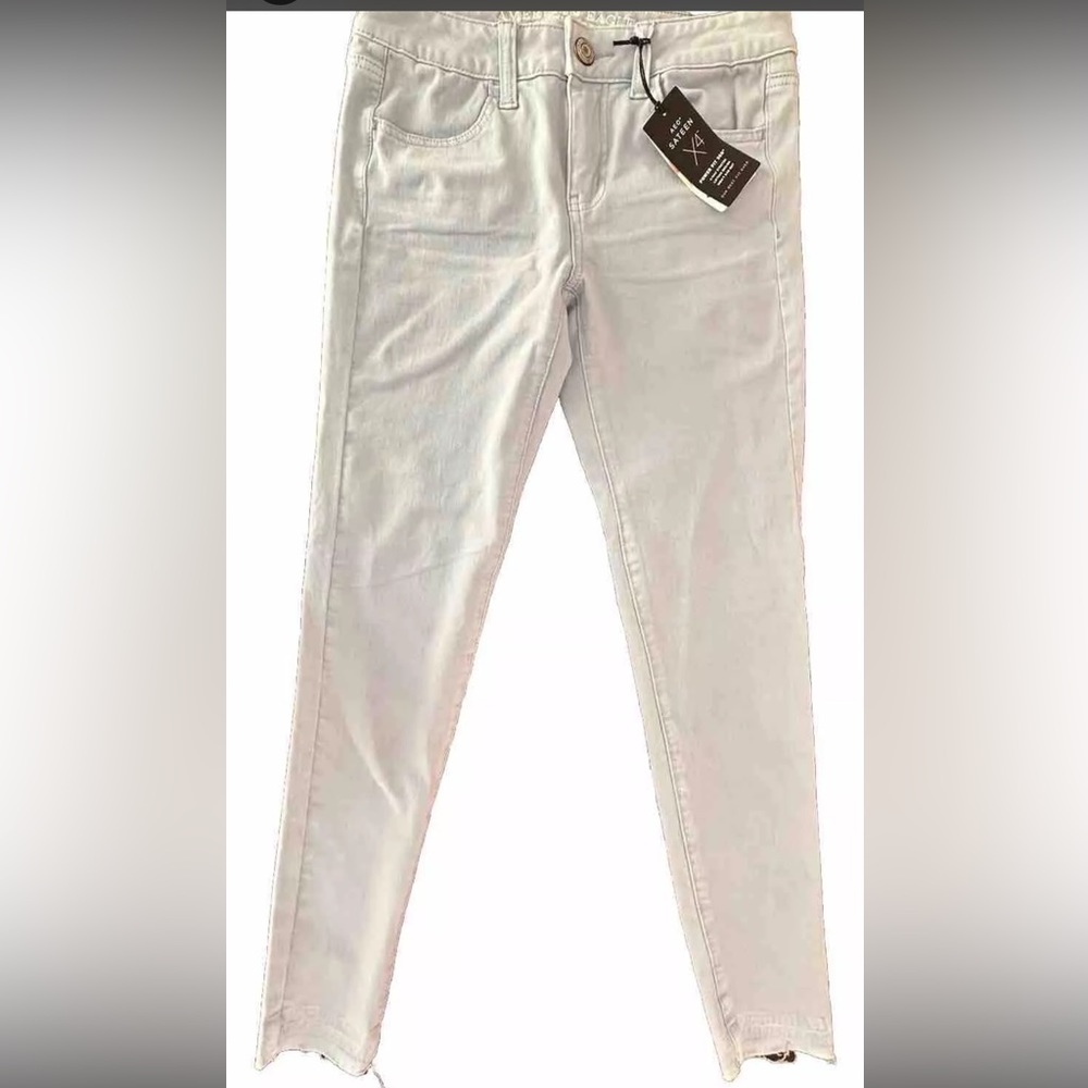 American Eagle Jegging Womens 4 Low Rise Light Wash Skinny Stretch Denim